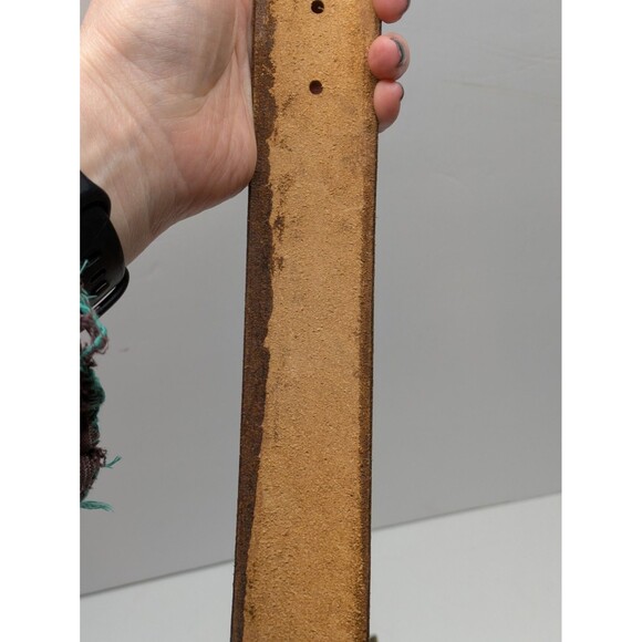 San Francisco CA Trolley Belt O’Farrell Jones Hyde Streets Embossed Leather VTG - Picture 7 of 10